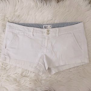 A.E. American Eagle Outfitters White Low-rise Shorts